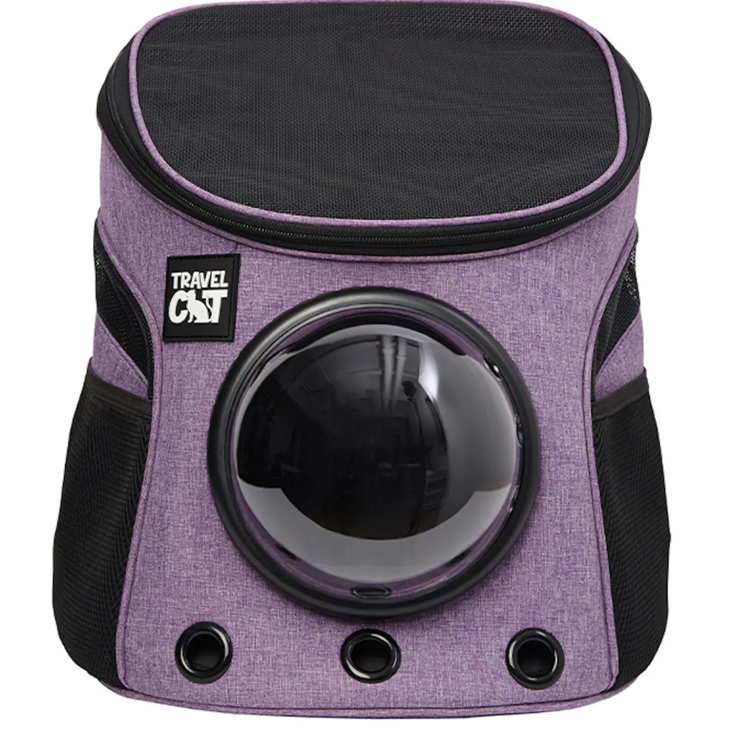 The Fat Cat Mini Purple Backpack