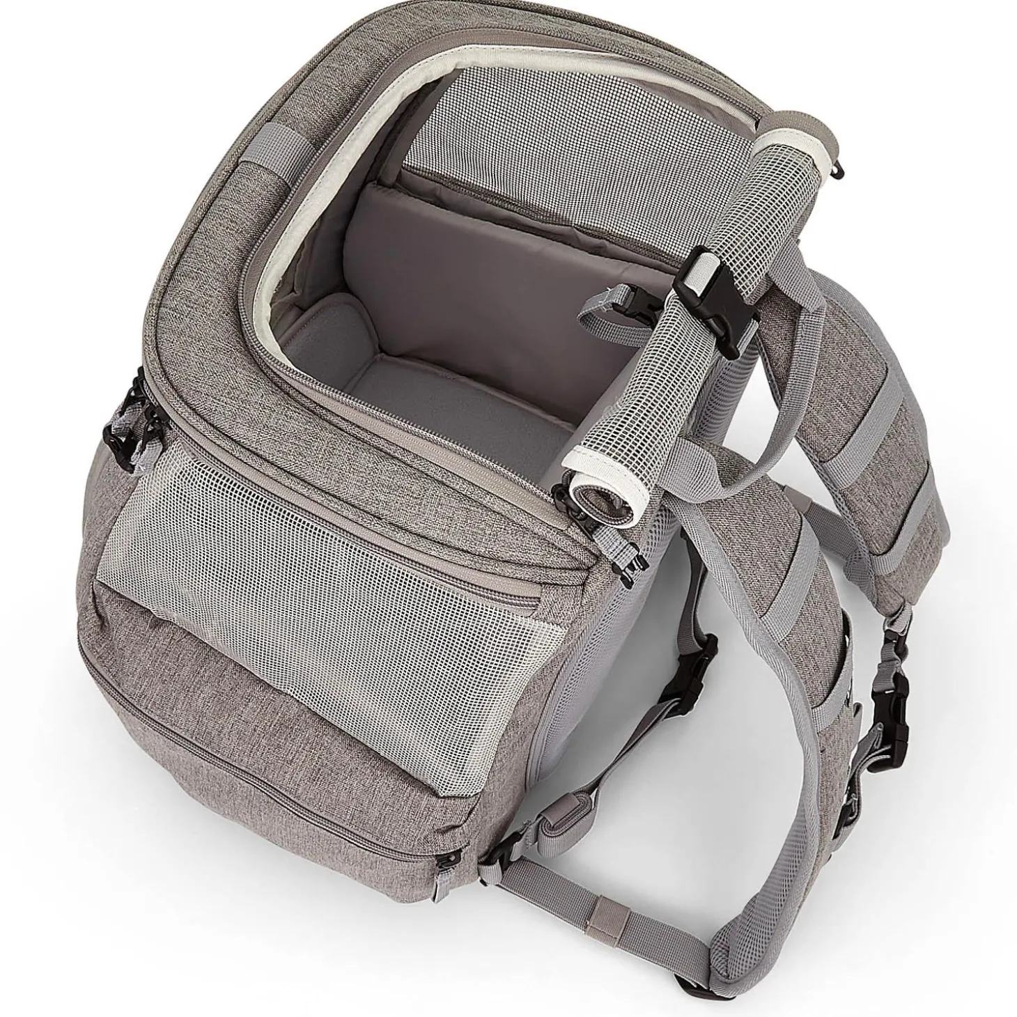 The Navigator Convertible Grey Cat Backpack
