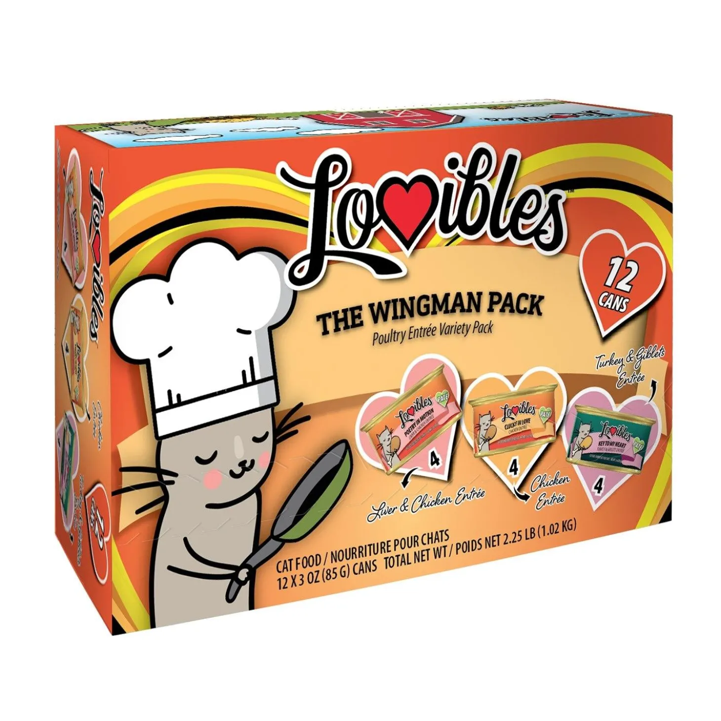 The Wingman Pack Poultry Entree Variety Pack