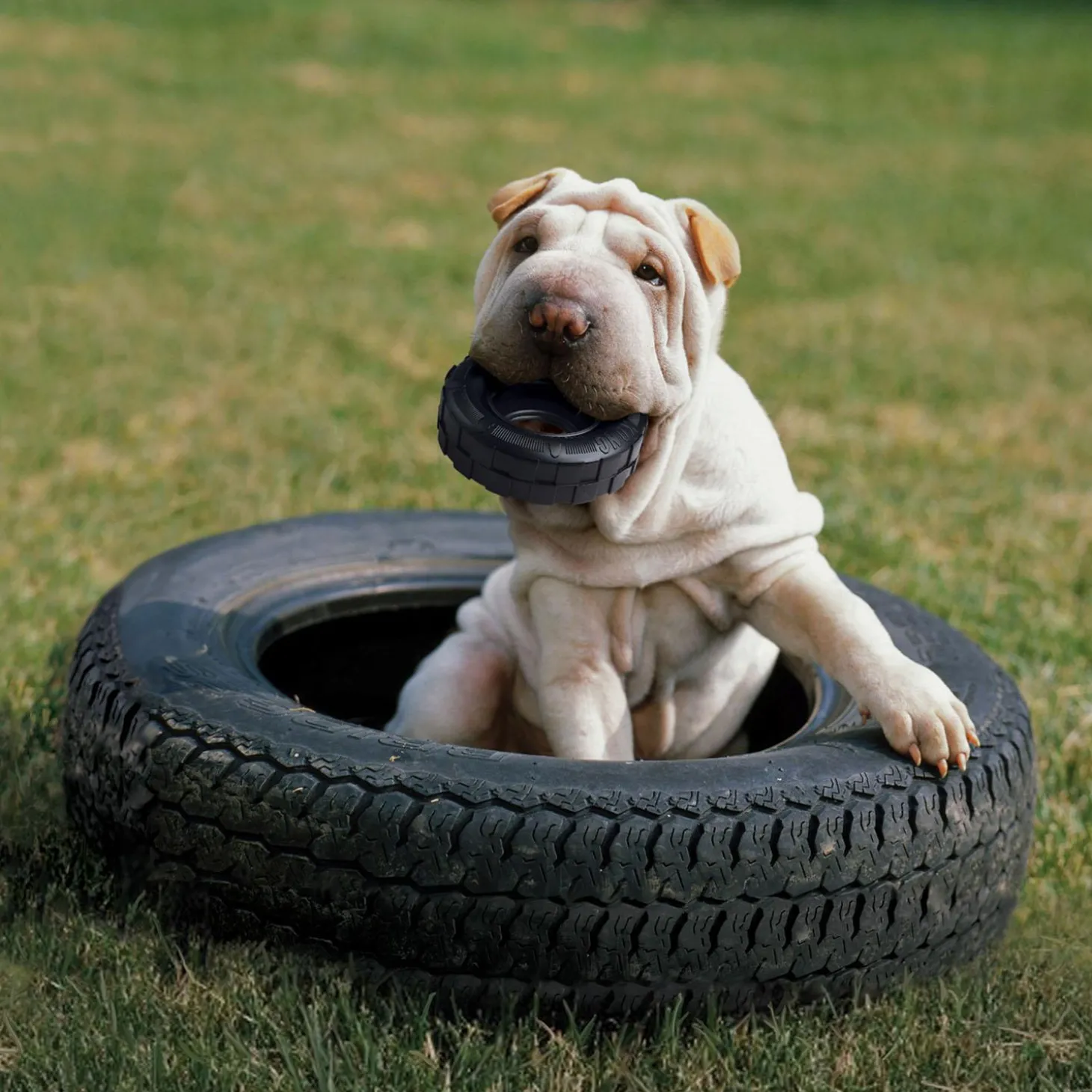 Tires Dog Toy
