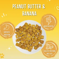 Trainers Peanut Butter & Banana Dog Treats