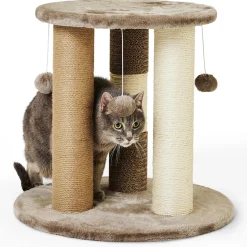 Triple Surface Cat Scratch Post