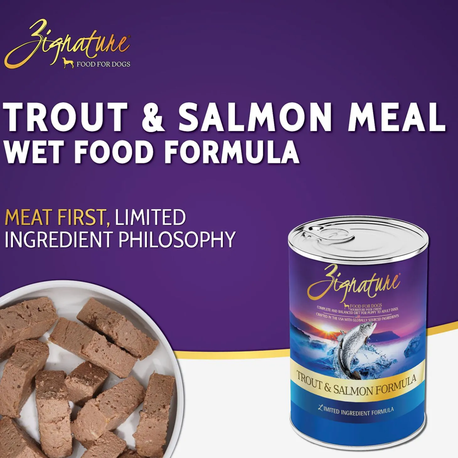 Trout & Salmon Formula Limited Ingredient Dog Food