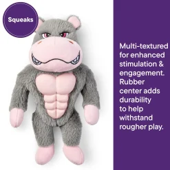 Tuff Hippo Dog Toy