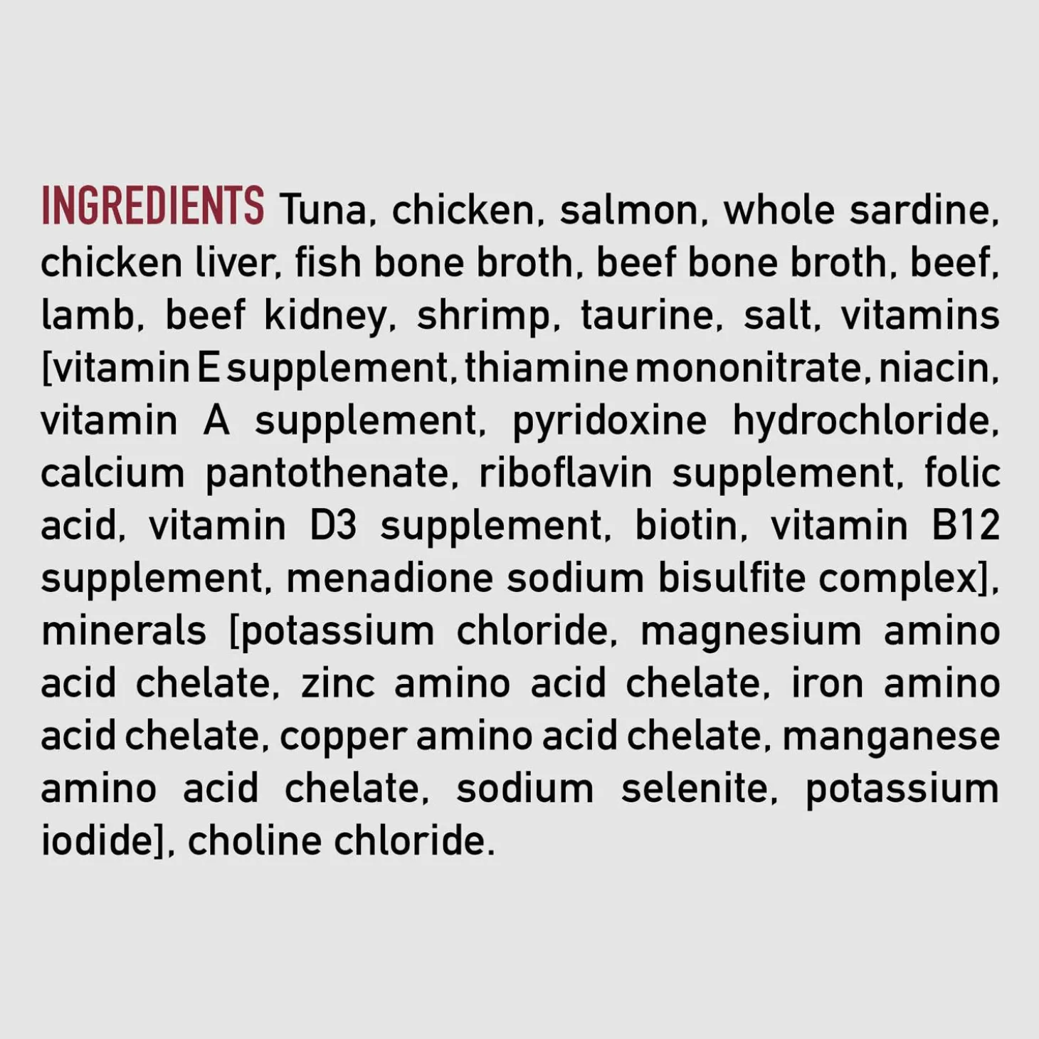 Tuna & Beef Entree Adult Cat Food