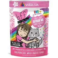 Tuna & Duck Devour Me Dinner in Gravy