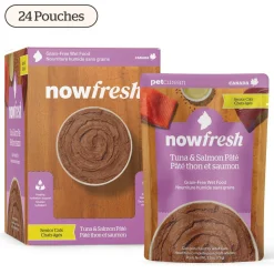 Tuna & Salmon Pate Grain-Free Senior Cat Food