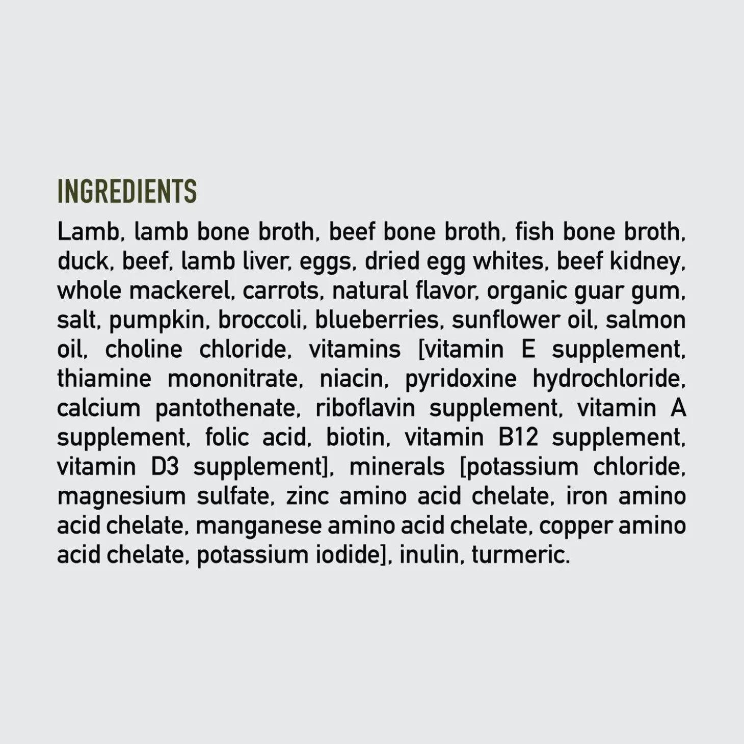 Tundra Lamb, Duck & Shredded Beef Dog Food
