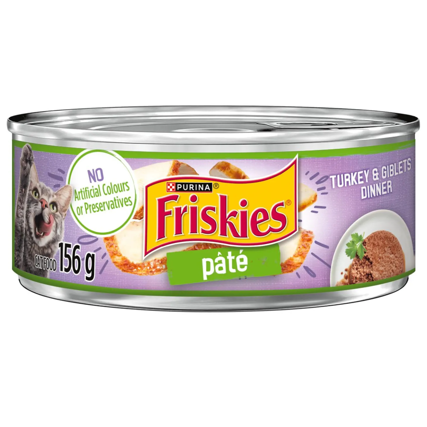Turkey & Giblets Dinner Pate Cat Food