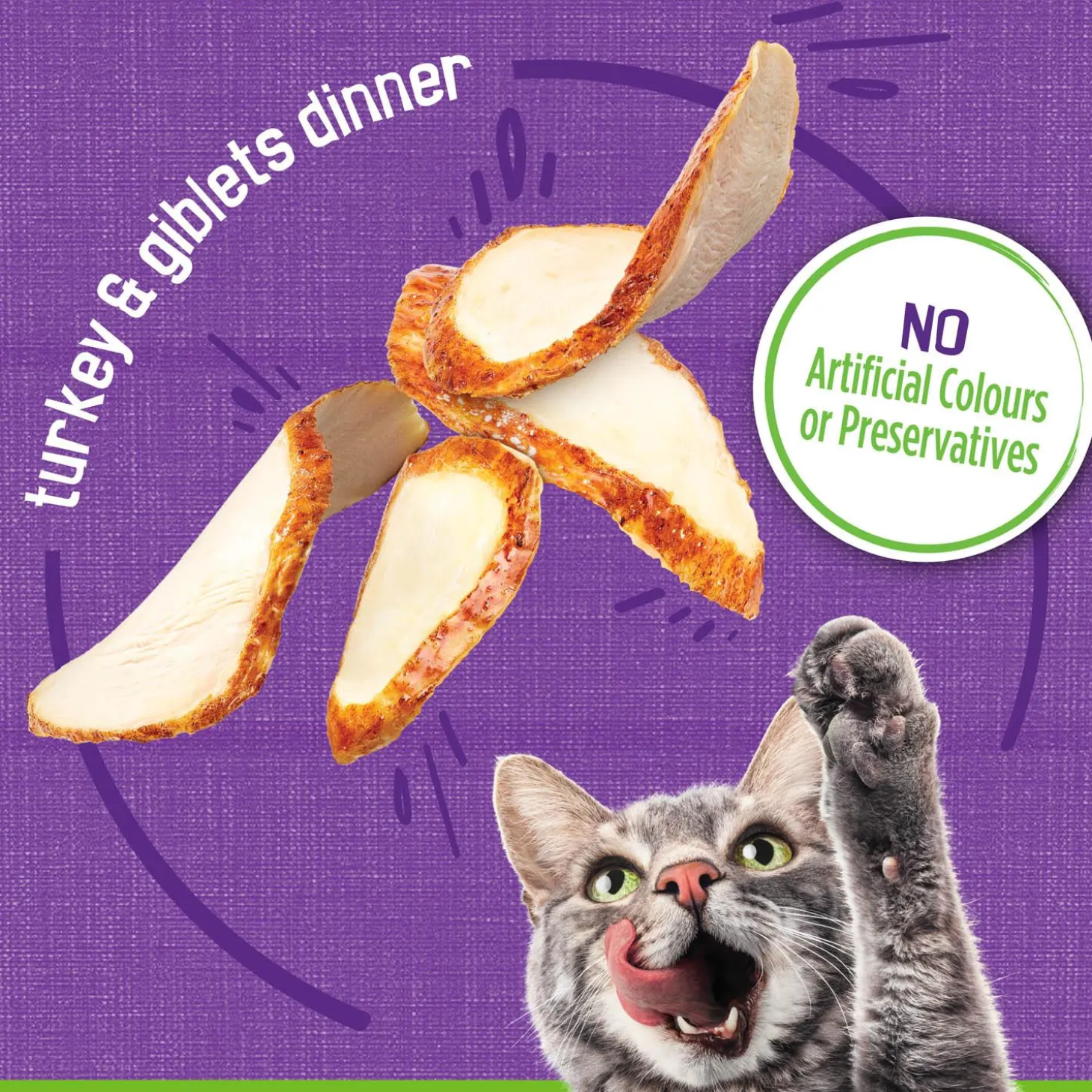 Turkey & Giblets Dinner Pate Cat Food