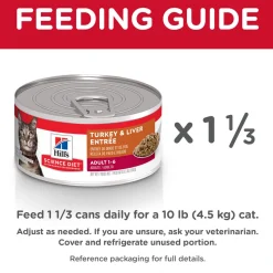Turkey & Liver Entree Adult Cat Food