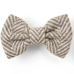 Tweed Grey Bow Tie