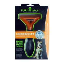 Undercoat Deshedding Tool for Short-haired Medium-Size Dogs