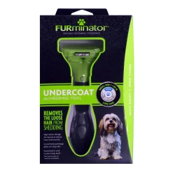 Undercoat Deshedding Tool for Long-haired Small Dogs