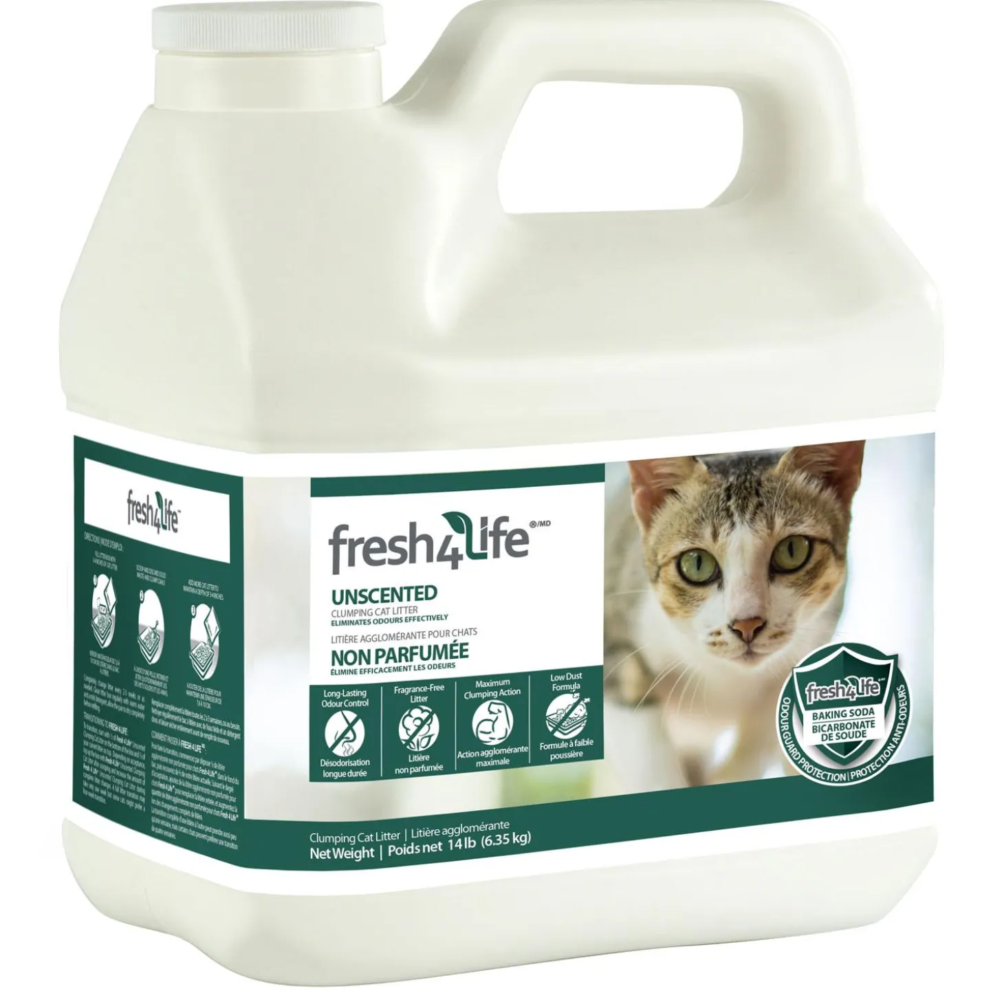 Unscented Clumping Cat Litter