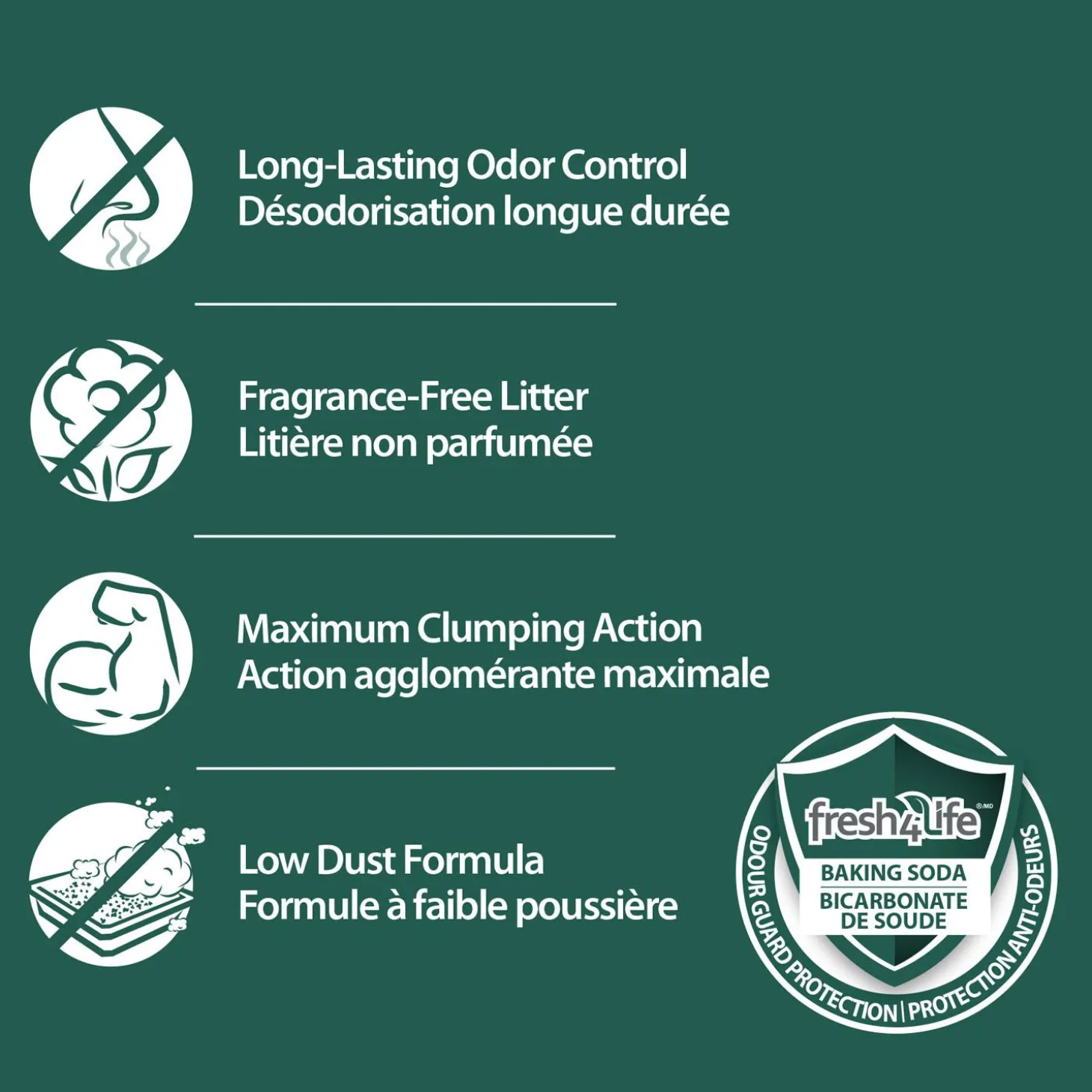 Unscented Clumping Cat Litter