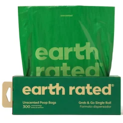 Unscented Single Roll Dog Poop Bags