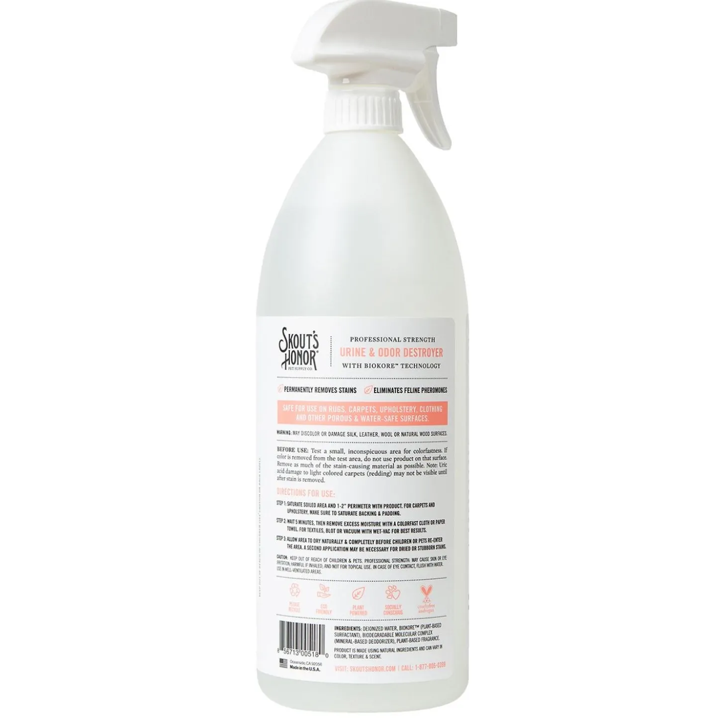 Urine & Odour Destroyer Cat Spray
