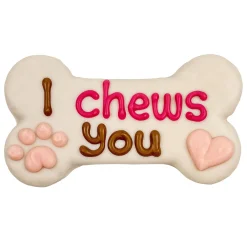 Valentine's I Chews You Bone Dog Treat