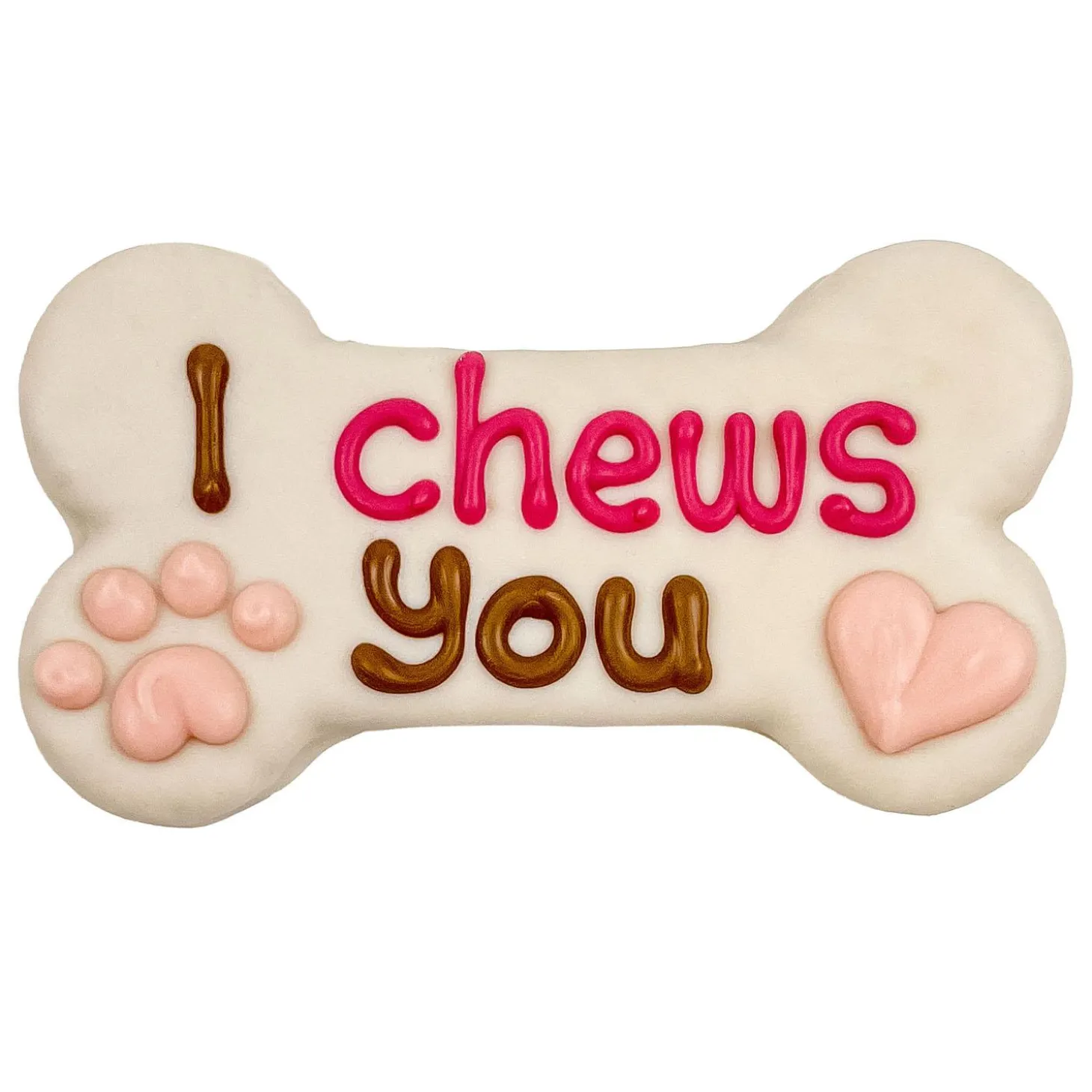 Valentine's I Chews You Bone Dog Treat