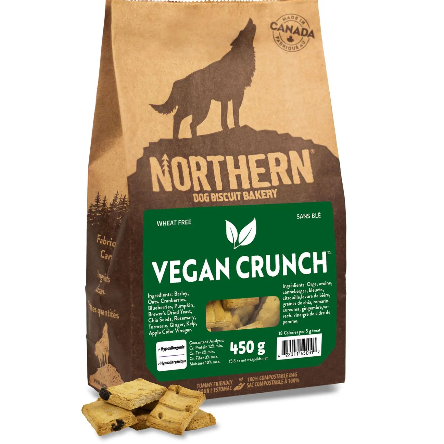 Vegan Crunch Dog Treats