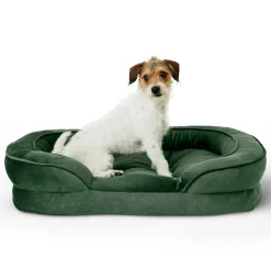 Velvet Chaise Emerald Green Bed