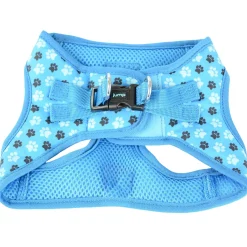 Vest Blue Paw Print Dog Harness