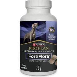 Veterinary FortiFlora Probiotic Tablets Dog Supplements