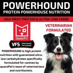 VFS POWERHOUND Pasture Raised Beef Red Meat Formula Dog Food