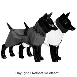 Visibility Dark Raincoat