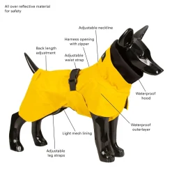 Visibility Lite Yellow Raincoat