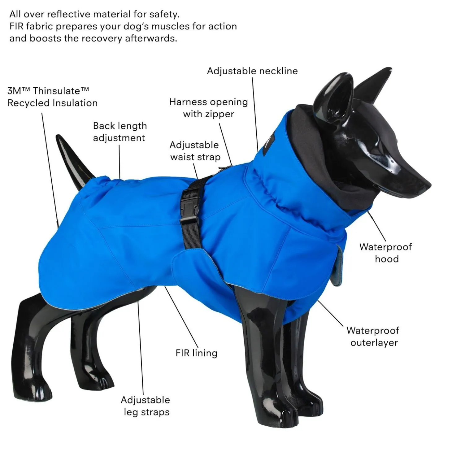 Visibility Winter Indigo Jacket