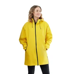 Visibility Yellow Human Raincoat