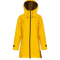 Visibility Yellow Human Raincoat