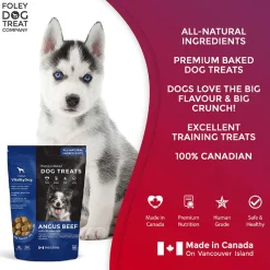 VitalityDog Angus Beef with Blueberries Dog Treats