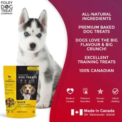 VitalityDog Duck with Honey & Banana Dog Treats