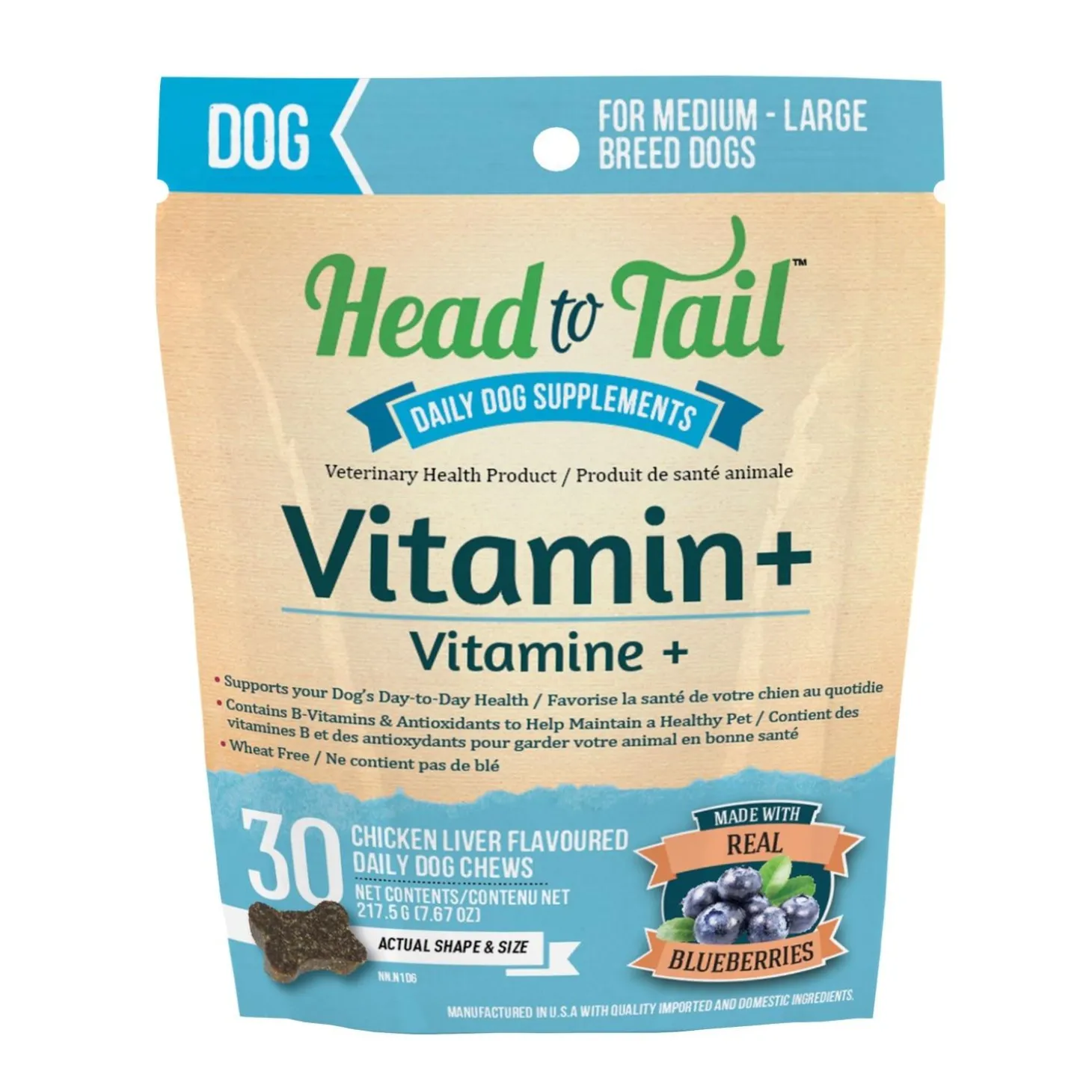 Vitamin+ Medium-Large Dog Supplements