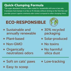 Walnut Shell Quick-Clumping Cat Litter