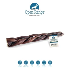 Water Buffalo Collagen Braided Stick Dog Treat