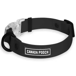 Waterproof Black Dog Collar