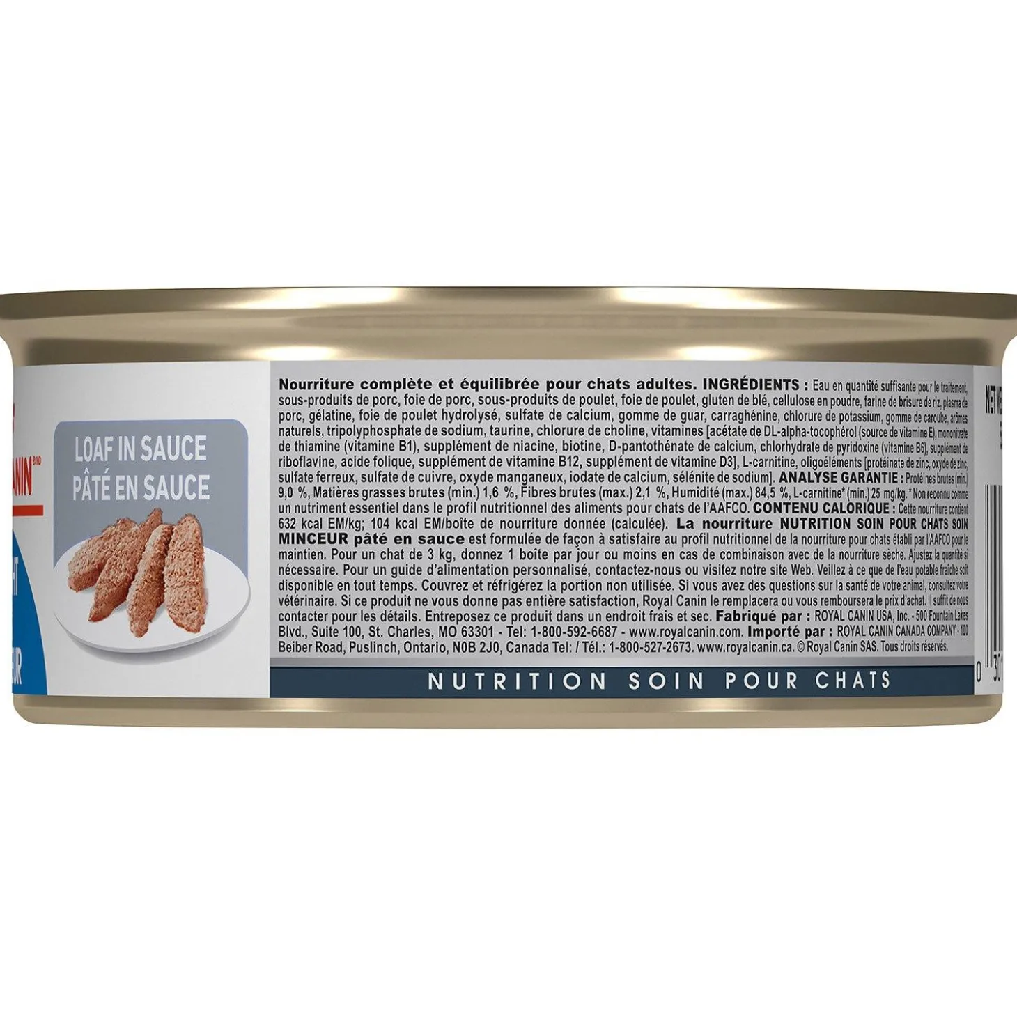 Weight Care Loaf In Sauce Cat Food