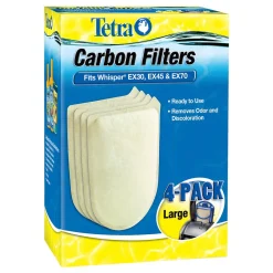 Whisper EX30, EX45 & EX70 Aquarium Carbon Filter Large Cartridges