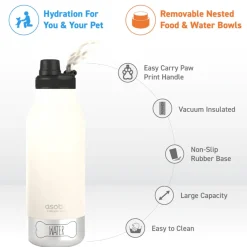 White Buddy Bottle