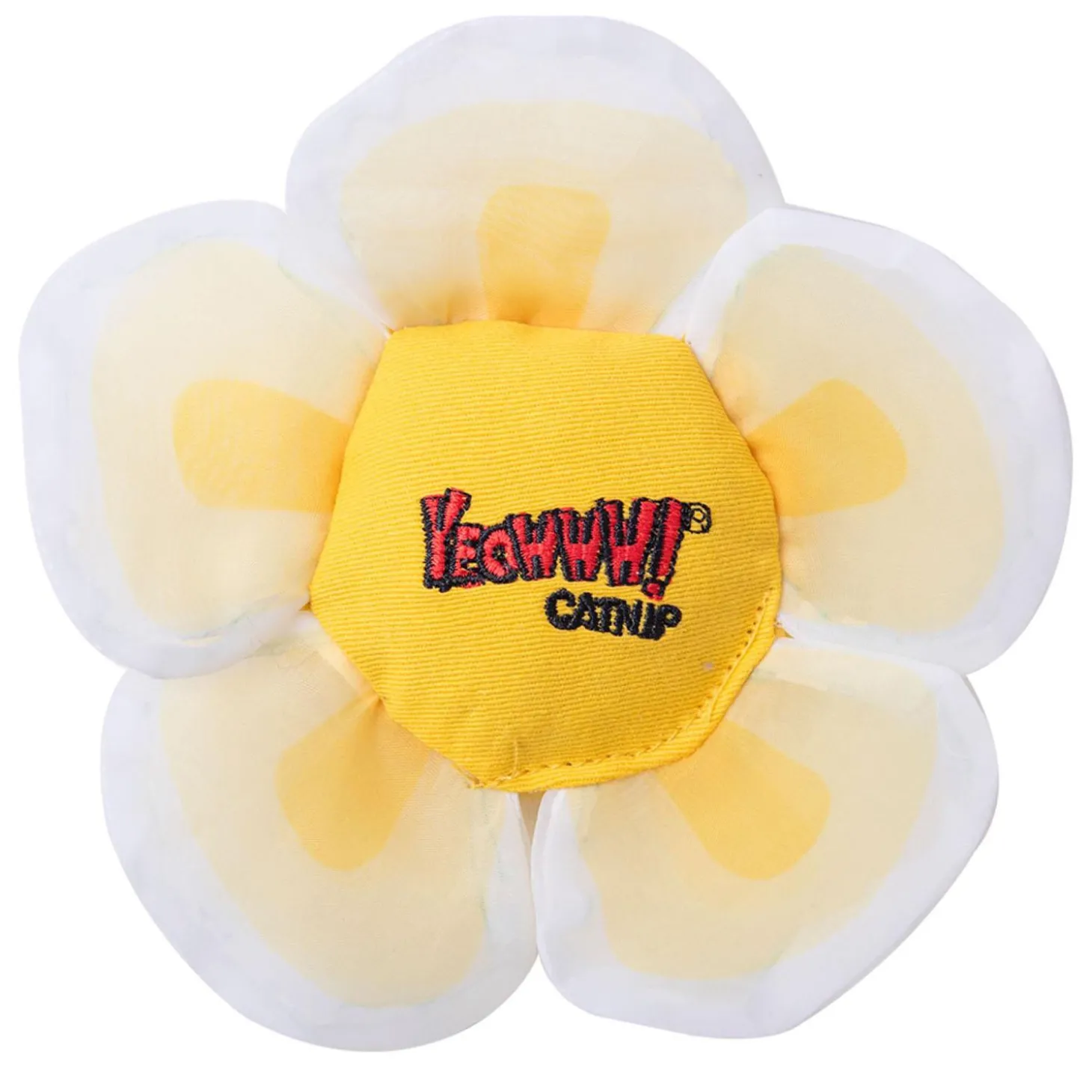 White Daisy's Flower Tops Catnip Cat Toy