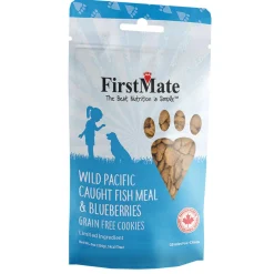 Wild Pacific Caught Fish Meal & Blueberries Cookies Dog Treats