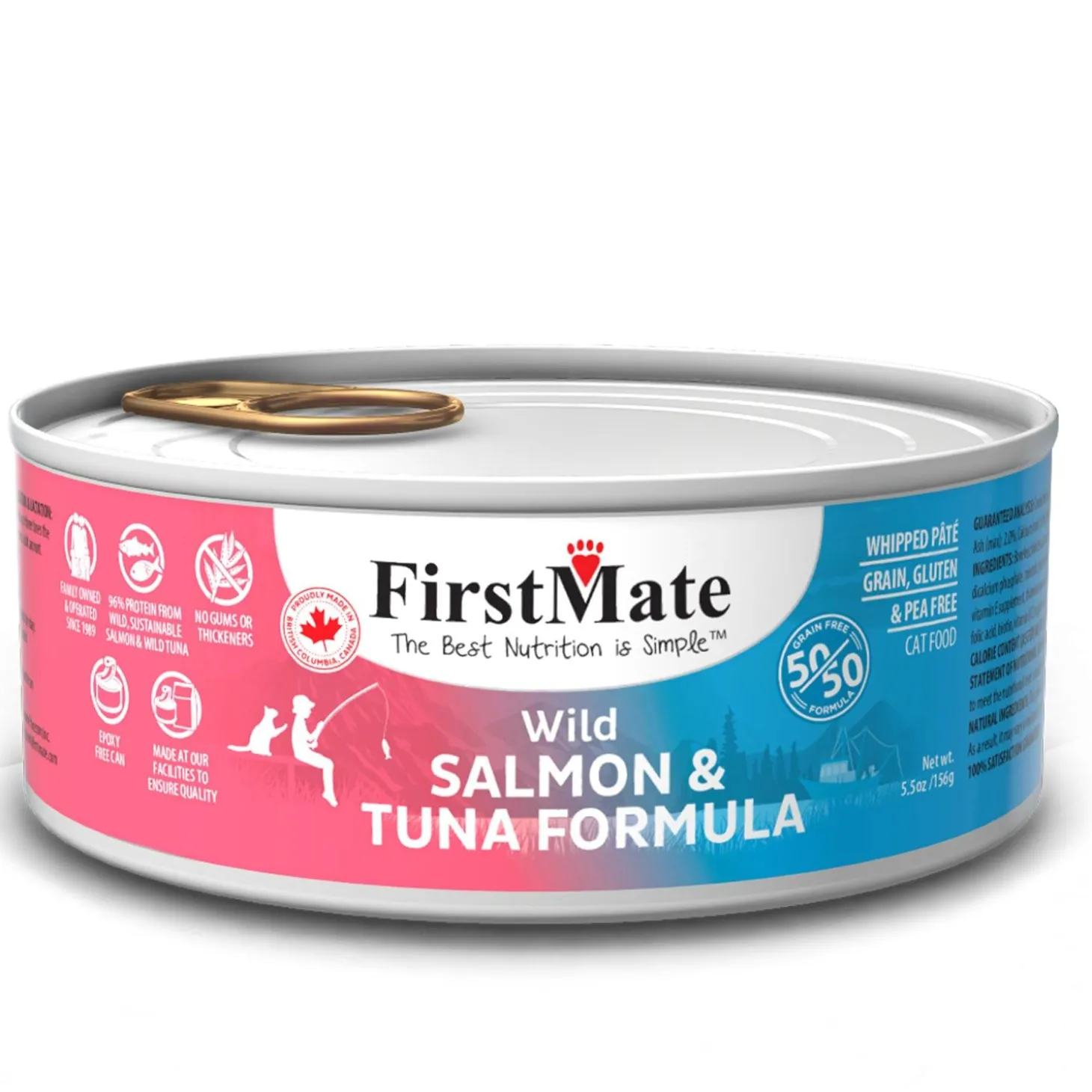 Wild Salmon & Wild Tuna Formula Cat Food