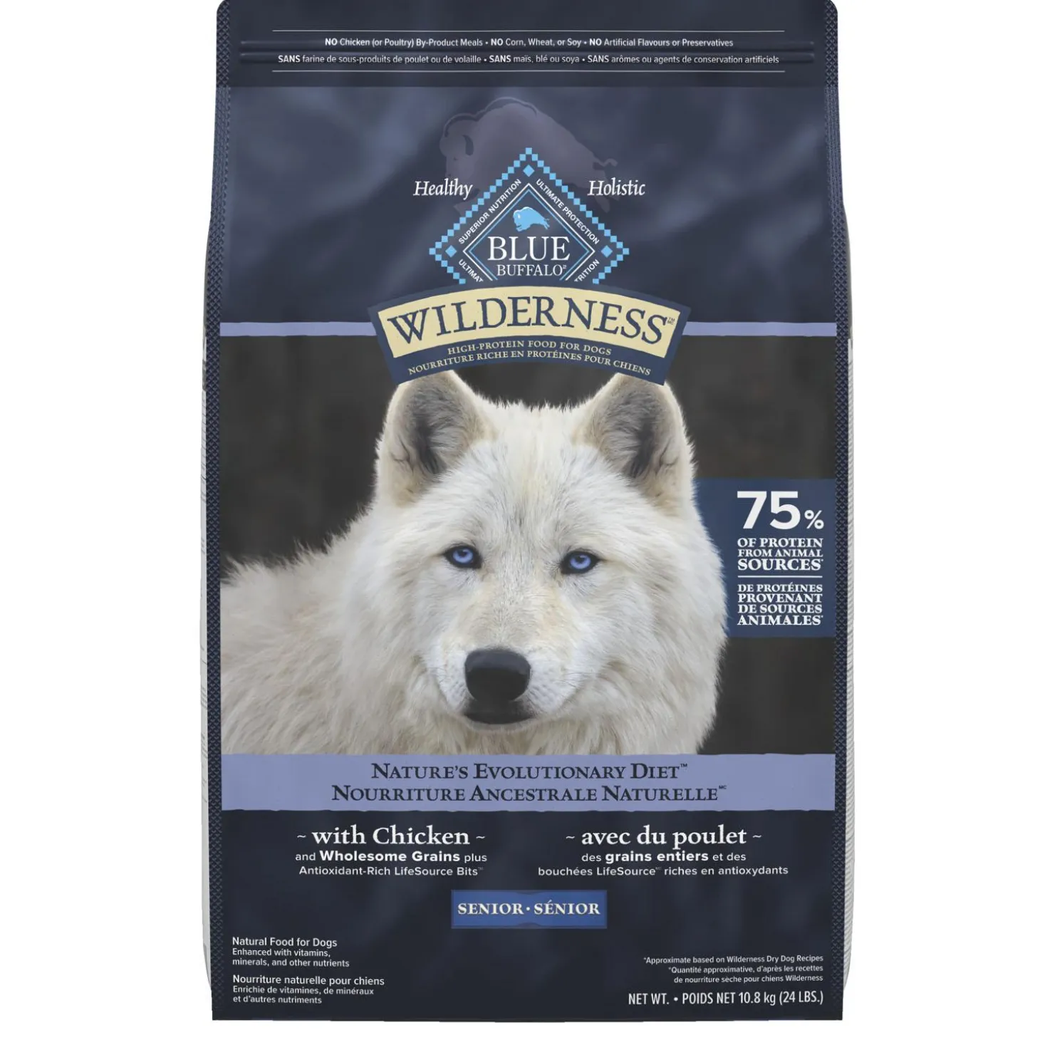 Wilderness Chicken with Grains Recipe Senior Dog Food
