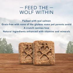 Wilderness Crunchy Trail Treats Salmon Recipe Dog Treats