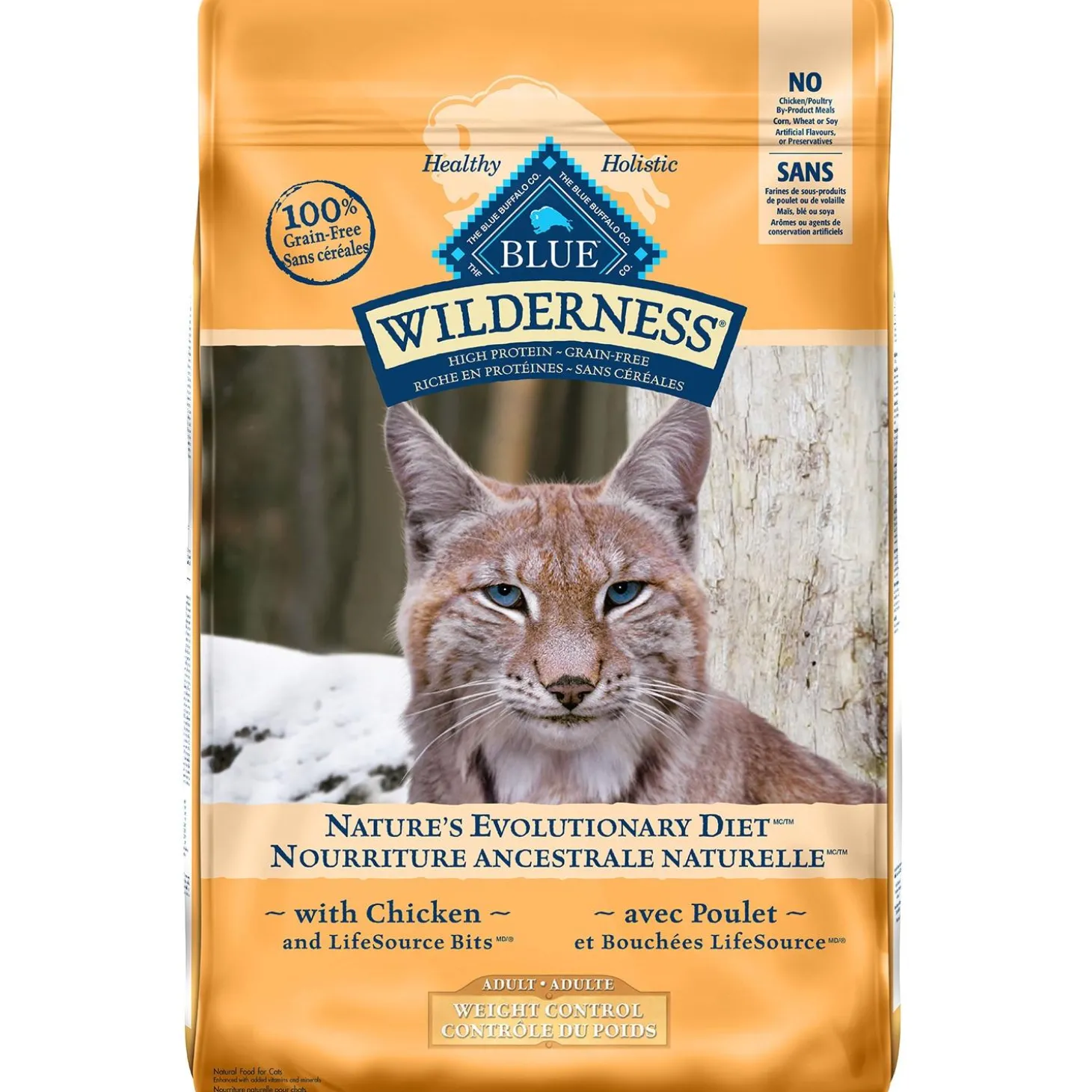 Wilderness Weight Control Chicken Recipe Adult Cat Food