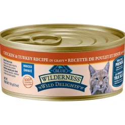 Wilderness Wild Delights Chicken & Turkey Minced Recipe Adult Cat Food